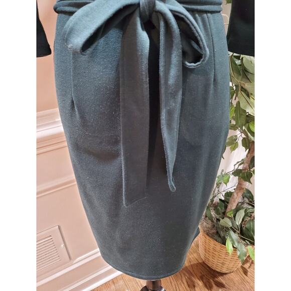 Grace Karin Women's Green Polyester Long Sleeve Casual Knee Length Dress Size M - Picture 4 of 14